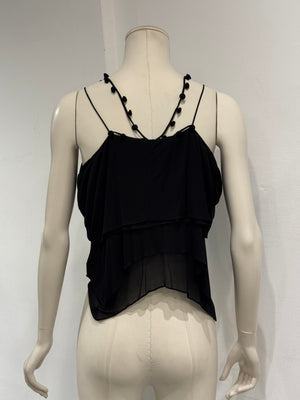 2004 Yves Saint Laurent by Tom Ford pleated silk set