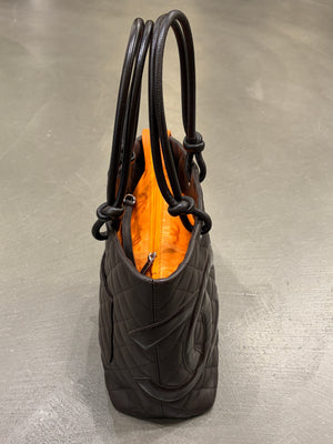 2005-2006 Chanel Cambon Ligne leather tote bag