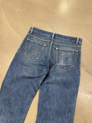 2000s Helmut Lang vintage stained jeans
