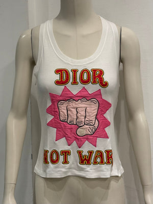 2005 Christian Dior by Galliano runway tank top
