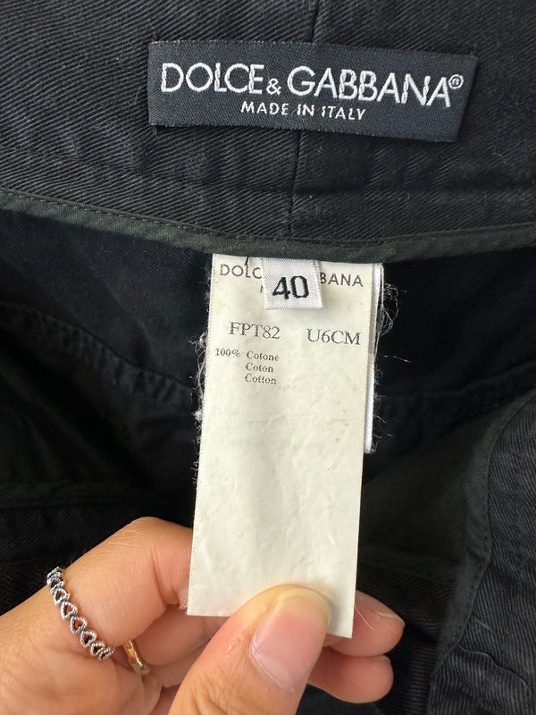 SS2003 Dolce & Gabbana Sex zipper pants