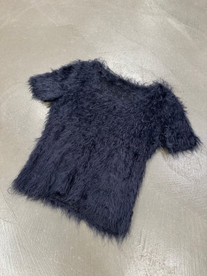 2000s Gianfranco Ferré faux fur top