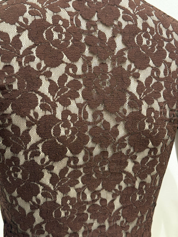 1996 Helmut Lang runway lace shirt