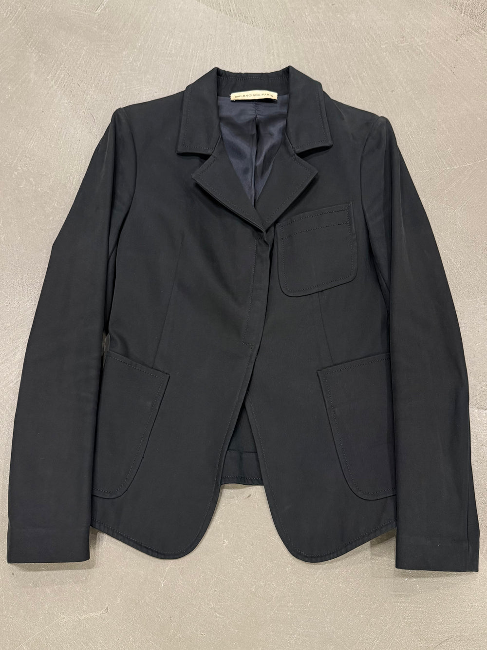2004 Balenciaga by Ghesquiere single breasted blazer