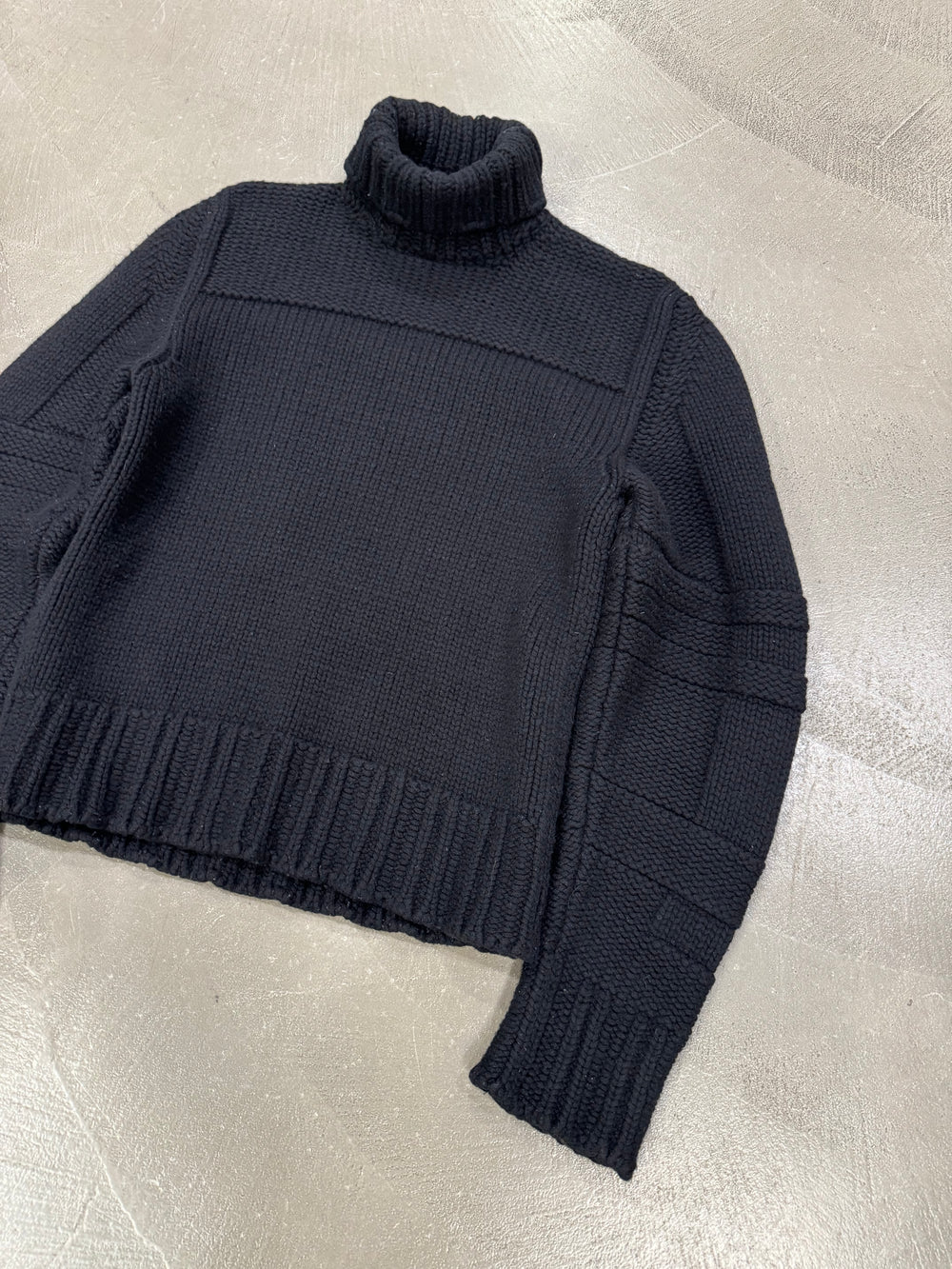 2000s Roberto Cavalli mainline thick paneled knit