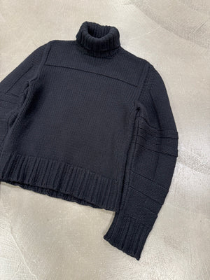 2000s Roberto Cavalli mainline thick paneled knit