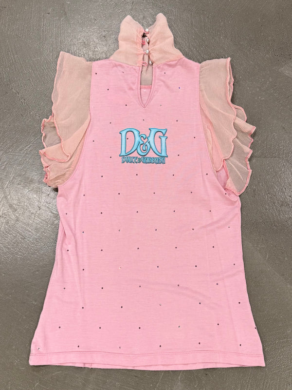 2000s Dolce & Gabbana logo tank top