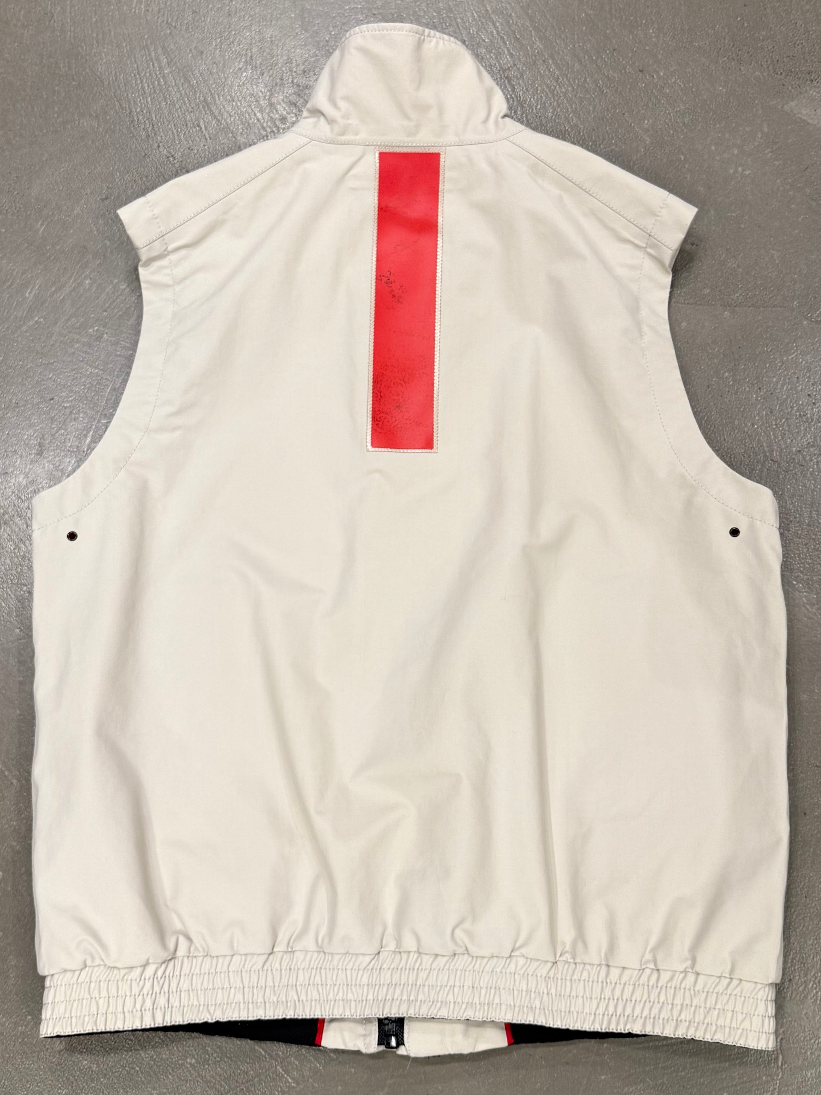PRADA SPORT LUNA ROSSA Vest 【archive】 2003 Prada “Luna Rossa” vest