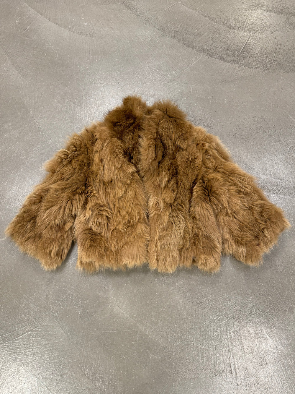 1990s Plein Sud real fur cropped jacket