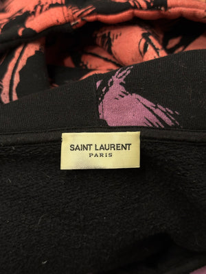 2019 Saint Laurent sunset palm tree hoodie