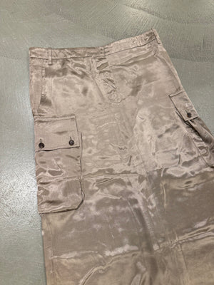 Early 2000s Ann Demeulemeester adjustable cargo maxi skirt
