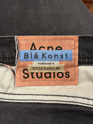 Acne Studios faded black regular jeans