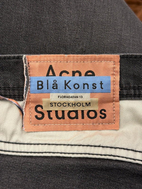 Acne Studios faded black regular jeans