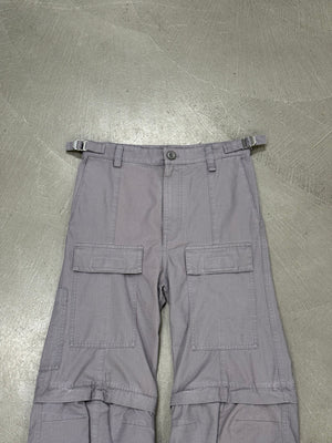 2023 Balenciaga convertible flared cargo pants
