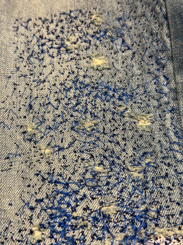 2000s Kapital boro distressed jeans