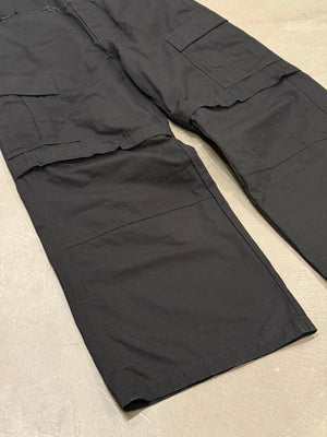 Balenciaga cut up baggy cargo pants