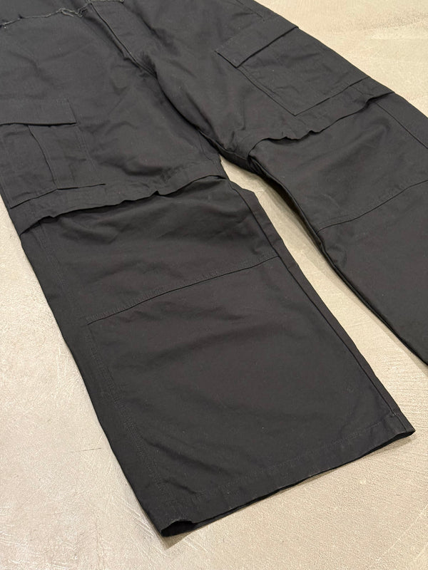 Balenciaga cut up baggy cargo pants