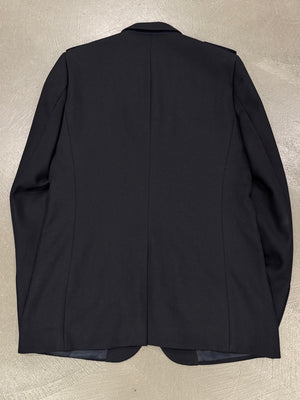 2000s Balenciaga by Nicolas Ghesquiere military officer jacket