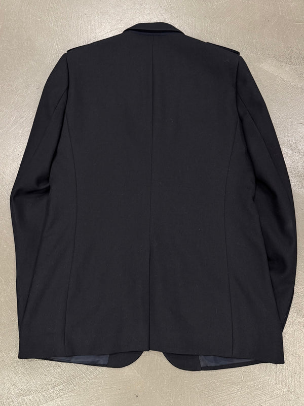 2000s Balenciaga by Nicolas Ghesquiere military officer jacket