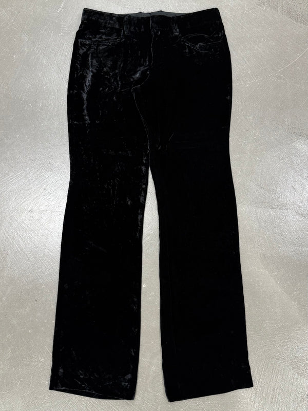 A/W2004 Gucci by Tom Ford crushed velvet pants