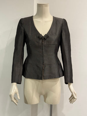 Giorgio Armani jacquard blazer jacket