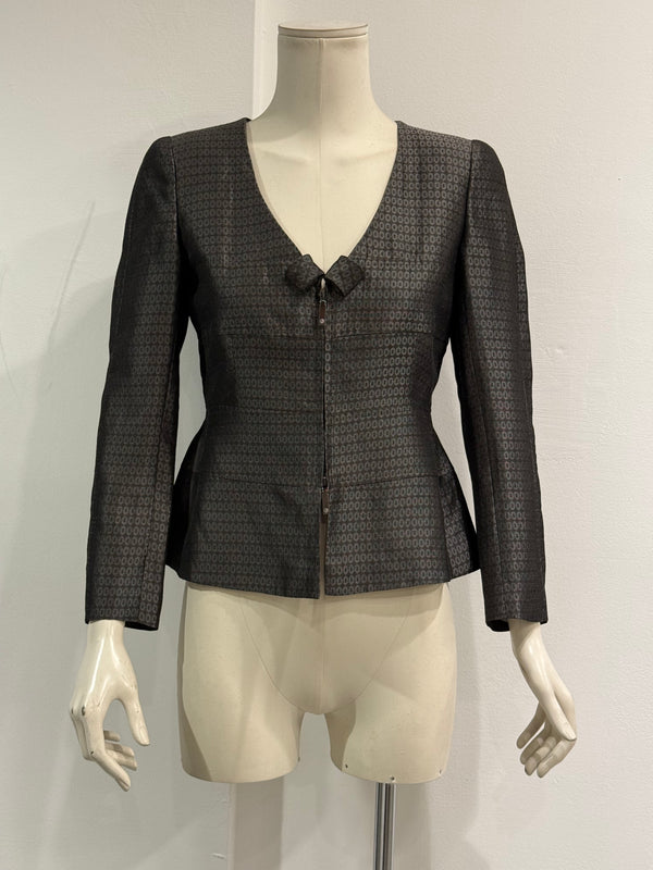 Giorgio Armani jacquard blazer jacket