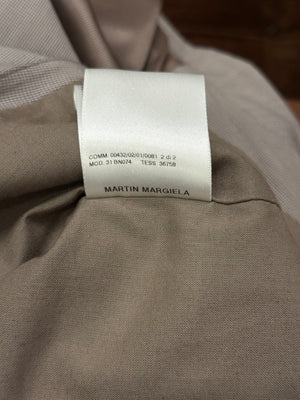 S/S2008 Maison Margiela deconstructed collar tailored blazer