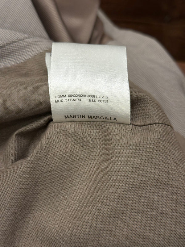 S/S2008 Maison Margiela deconstructed collar tailored blazer
