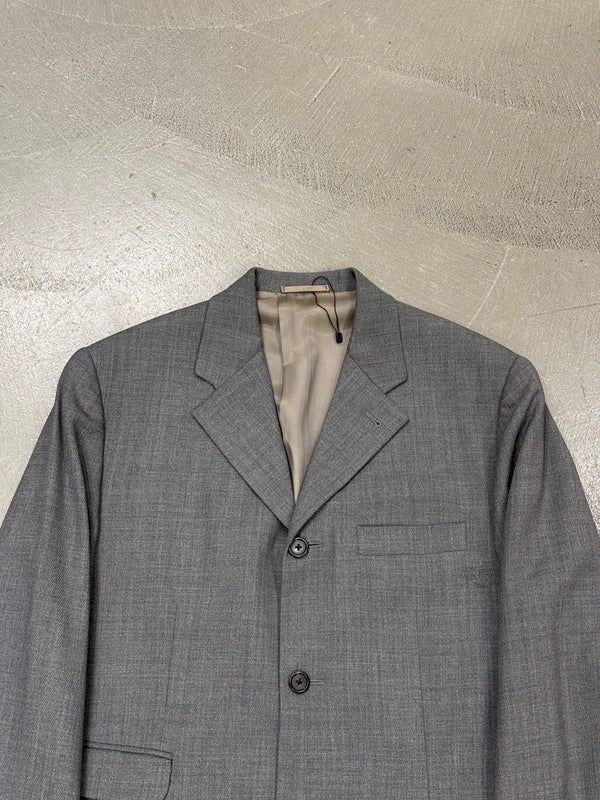 2000s Prada single breasted wool suit