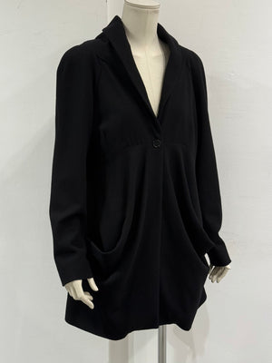 2010 Alexander McQueen draped pocket jacket