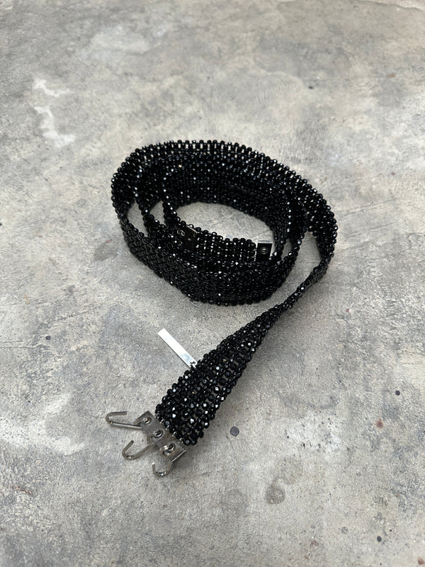 SS2004 Dior Homme by Hedi Slimane Strip Beaded Belt