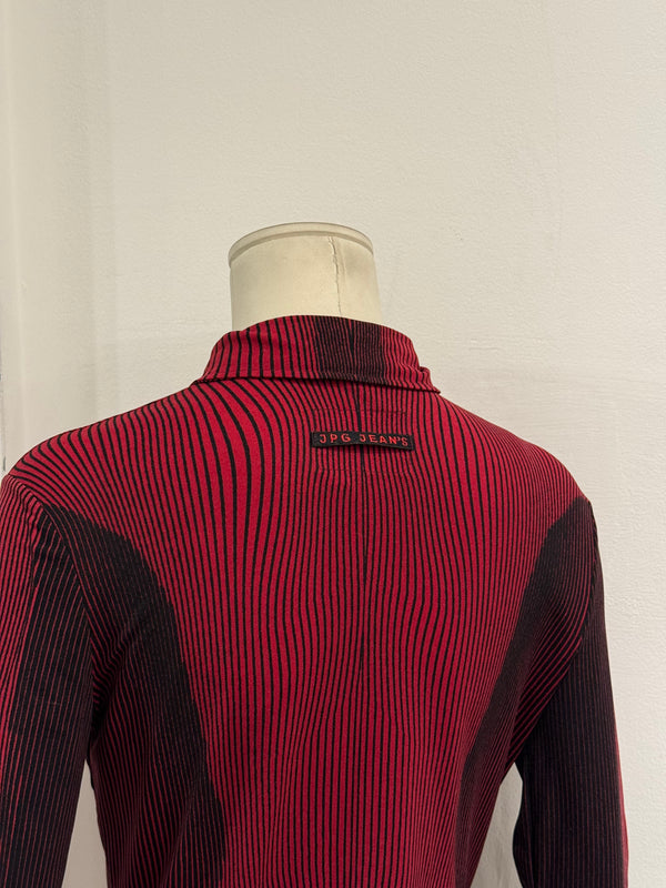 S/S1996 Jean Paul Gaultier "Cyberbaba" Trompe L'Oeil shirt