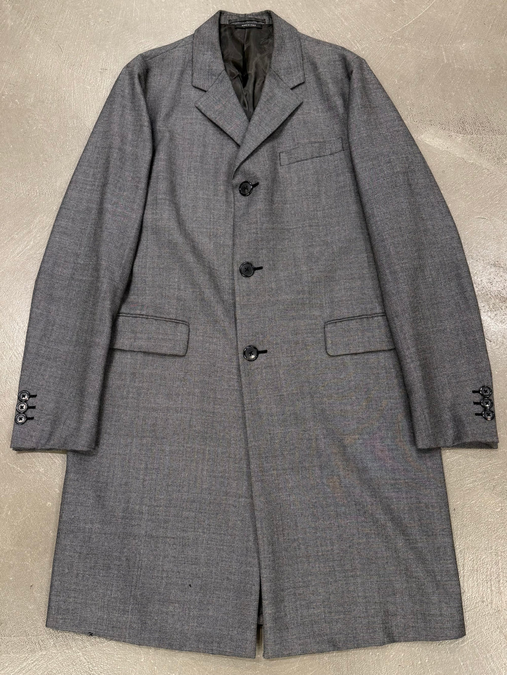 2010s Prada grey elegant coat
