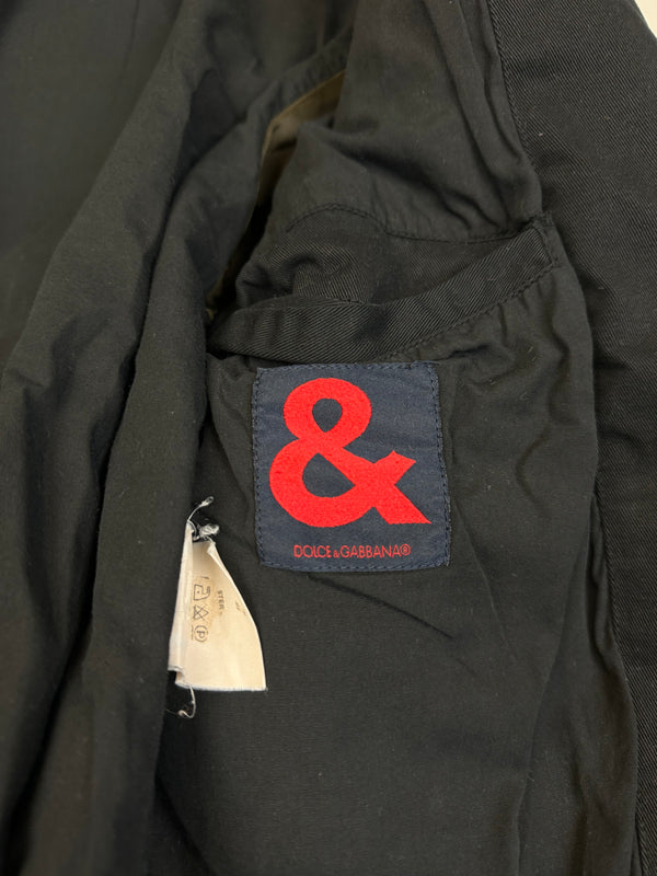 2000s Dolce & Gabbana military cargo bomber jacket
