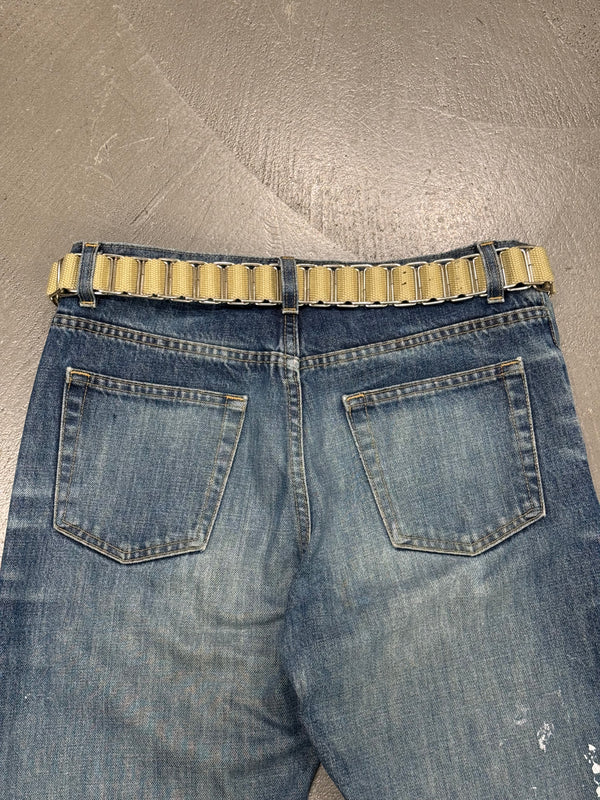 1998 Helmut Lang military chain belt