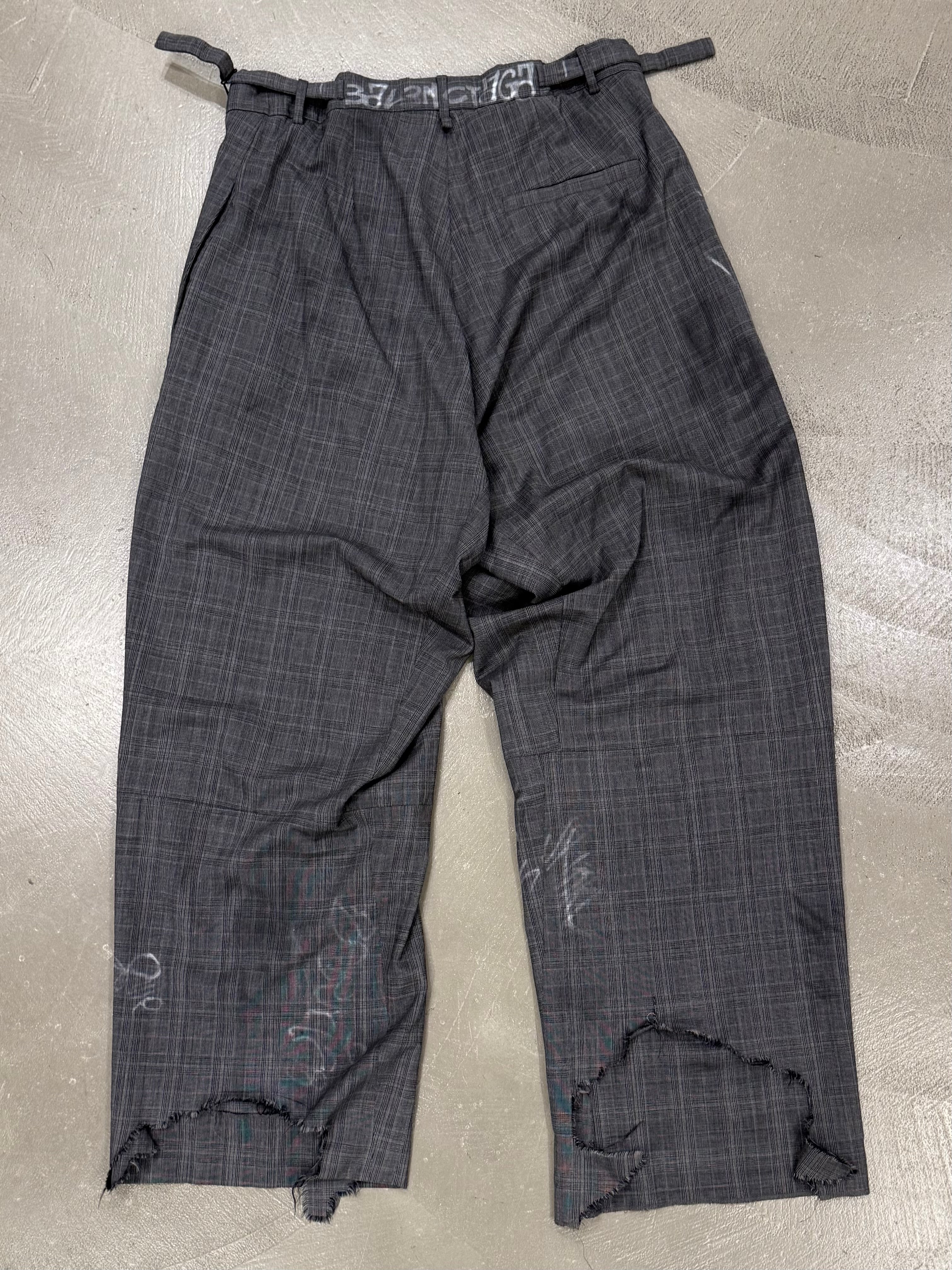 S/S2023 Balenciaga graffiti skater tailored pants