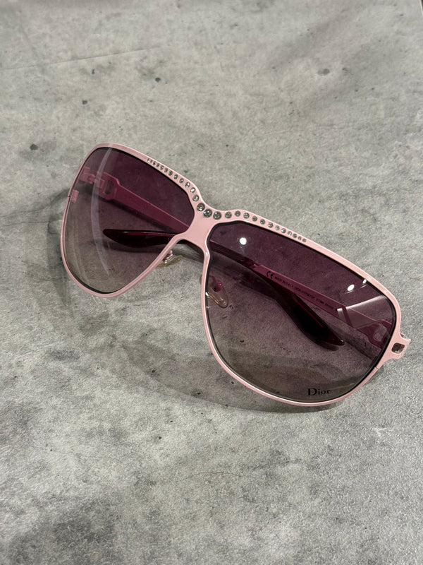 2000s Christian Dior embellished sunglasses