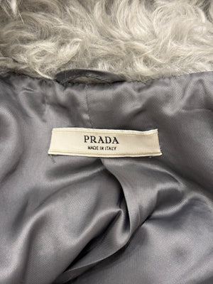 A/W2007 Prada runway faux fur mohair coat