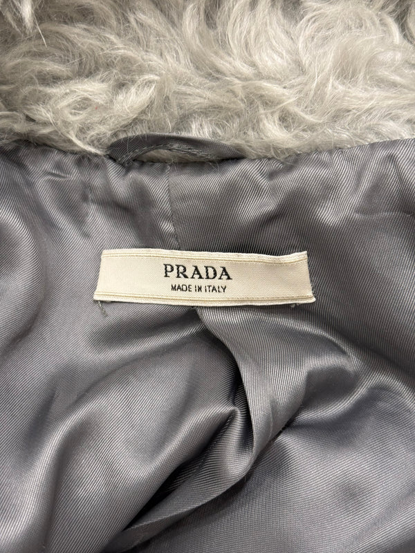 A/W2007 Prada runway faux fur mohair coat