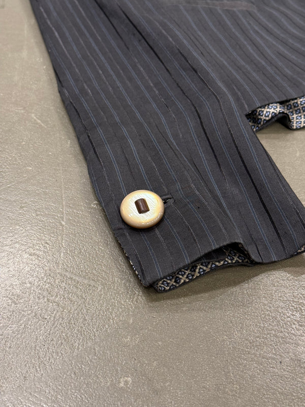 2000s Giorgio Armani pinstripe blazer jacket
