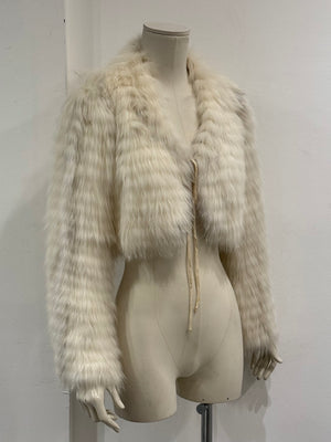 2002 Fendi cropped fur jacket