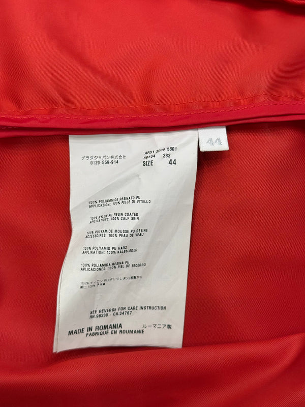 2010 Prada technical nylon coat