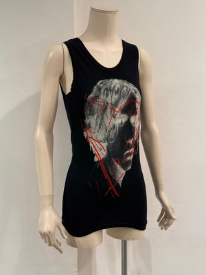 S/S2005 Ann Demeulemeester graphic tank top
