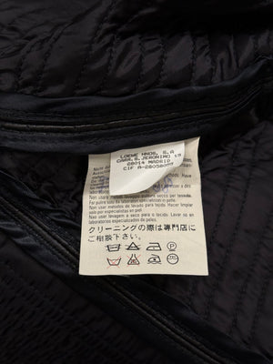 1990s Loewe paneled cropped leather jacket