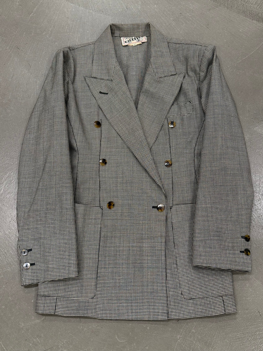 1980s Jean Paul Gaultier double-breasted blazer