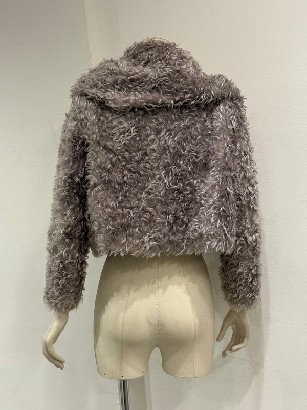 A/W2011 Prada mohair faux fur cropped jacket