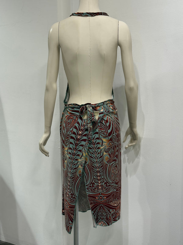 1990s Jean Paul Gaultier tribal dress