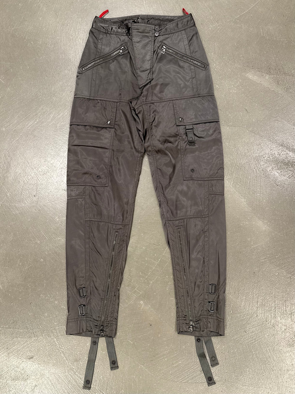 2000s Prada technical nylon cargo pants