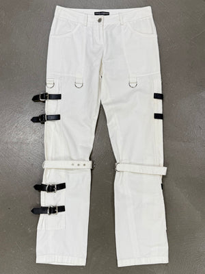S/S 2003 Dolce & Gabbana sex runway bondage pants