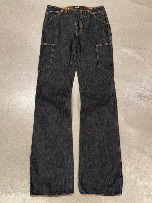 2000s Dolce & Gabbana dark wash jeans